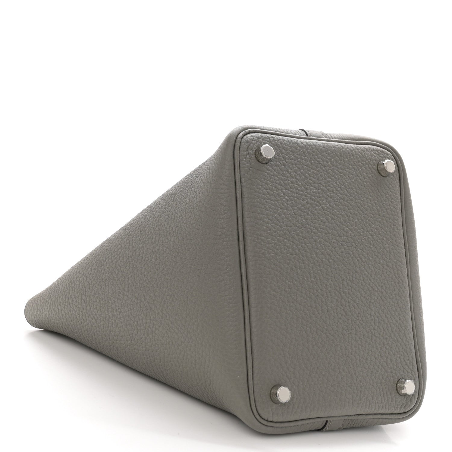 Hermes Taurillon Clemence Picotin Lock 18 PM Gris Meyer 4 of 11