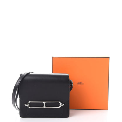 Hermes Evergrain Mini Sac Roulis Black 8 of 8