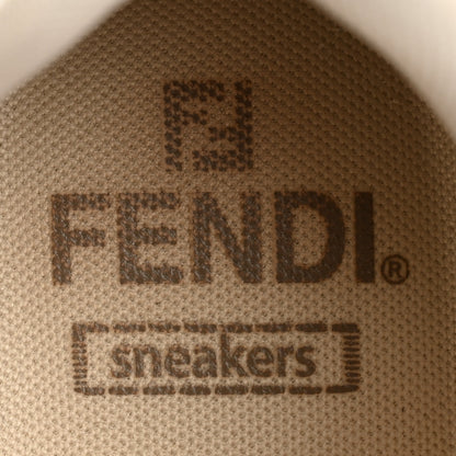 Fendi Suede Tessuto FF Fendi Match Low Top Sneakers 39.5 White 8 of 10
