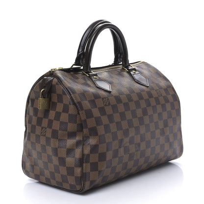 Louis Vuitton Damier Ebene Speedy 30 3 of 8