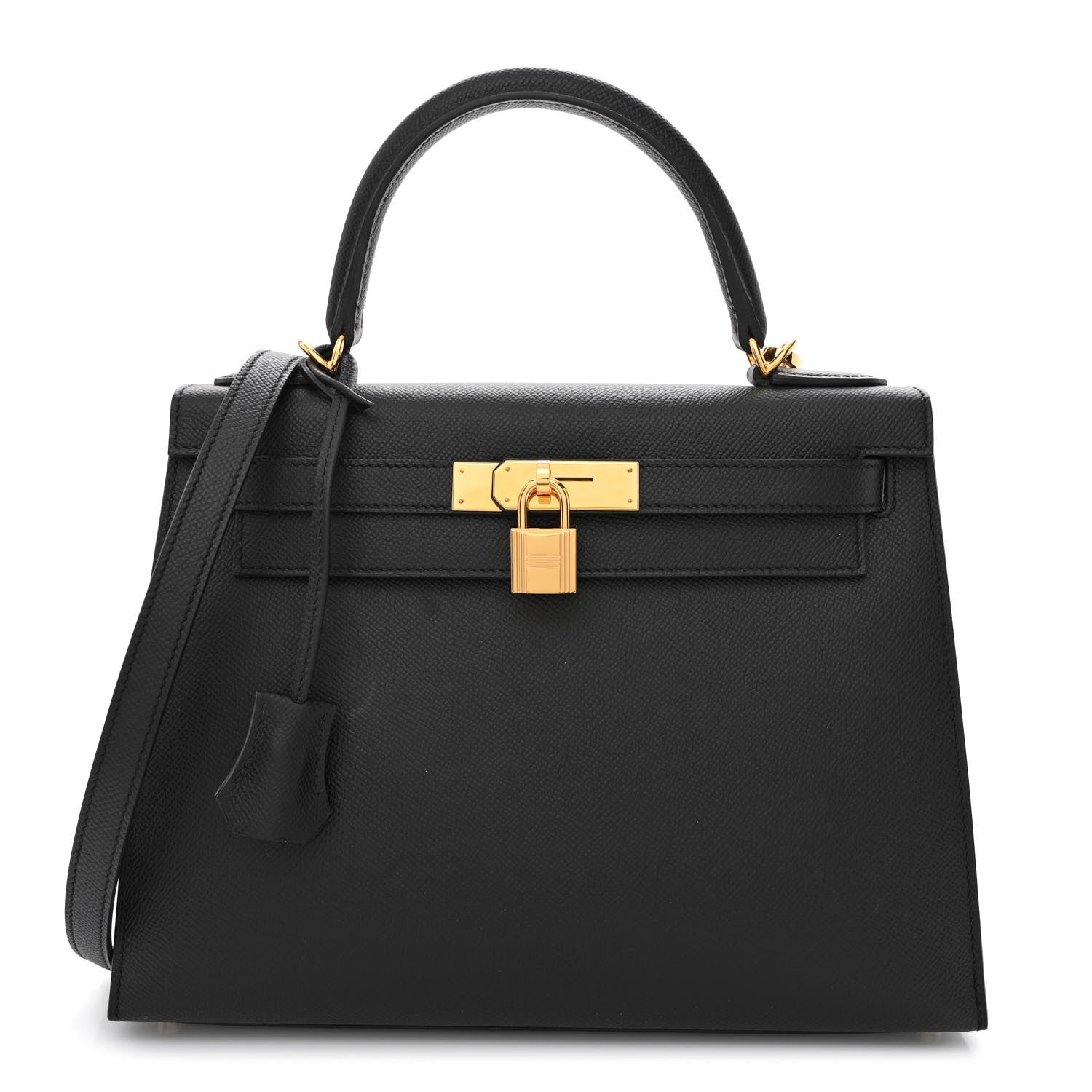 Hermes Epsom Kelly Sellier 28 Black 1 of 13