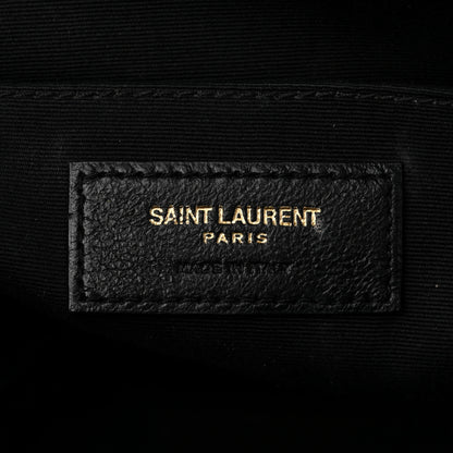 Saint Laurent Calfskin Matelasse Monogram Lou Camera Bag Dark Beige 6 of 13