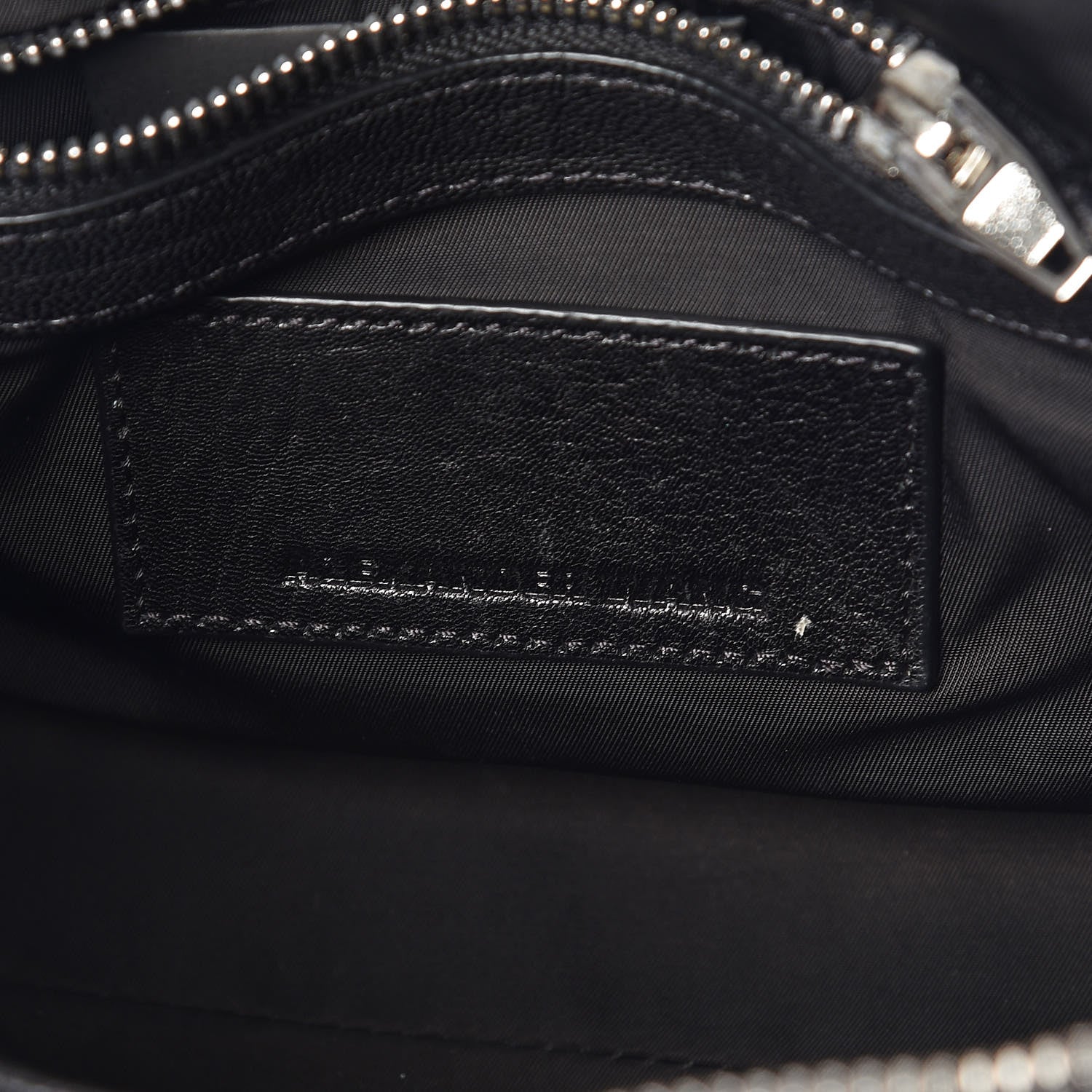 Alexander Wang Pebbled Lambskin Mini Rockie Black Rhodium Hardware 6 of 12
