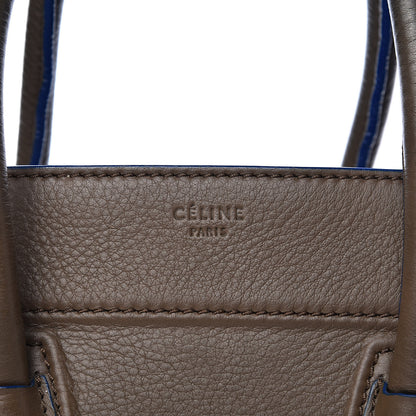 Celine Baby Grained Calfskin Medium Phantom Luggage Khaki 8 of 19