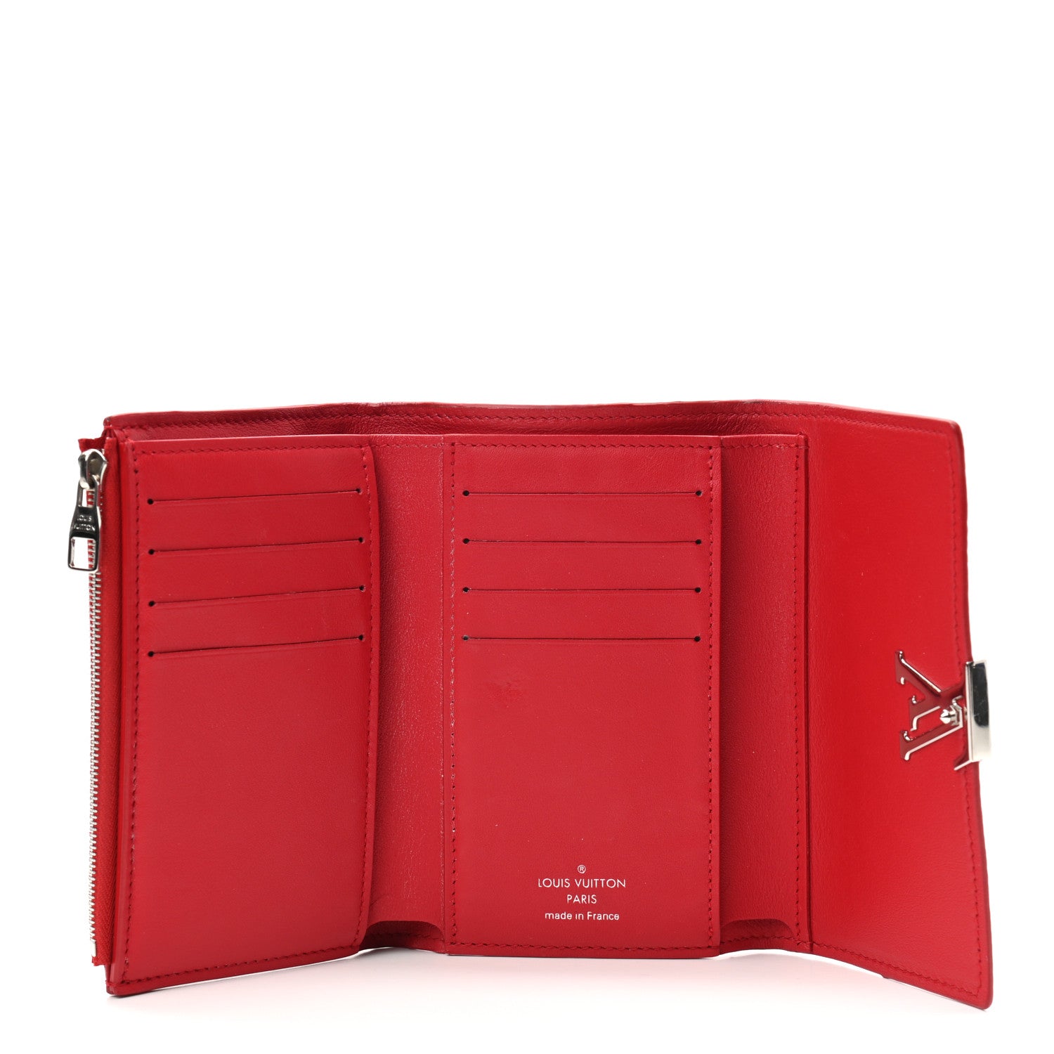 Louis Vuitton Taurillon Capucines Compact Wallet Rubis 5 of 10