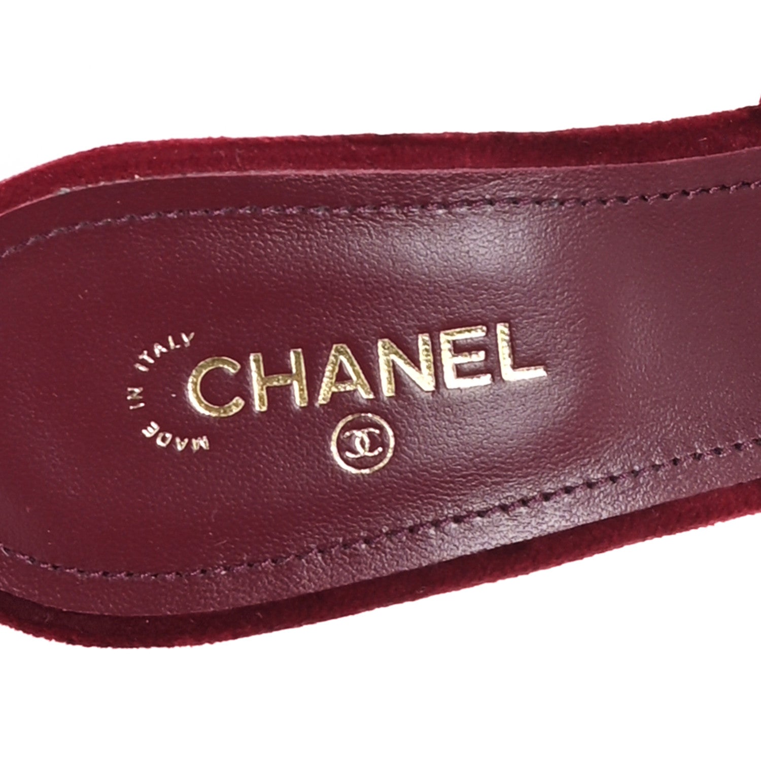 Chanel Suede Camellia Mule Sandals 39 Red 8 of 9