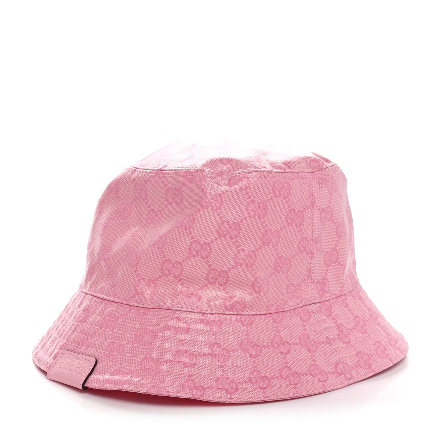 Crystal GG Monogram Bucket Hat M Pink