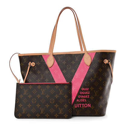 Louis Vuitton Monogram V Neverfull MM Grenade 1 of 11