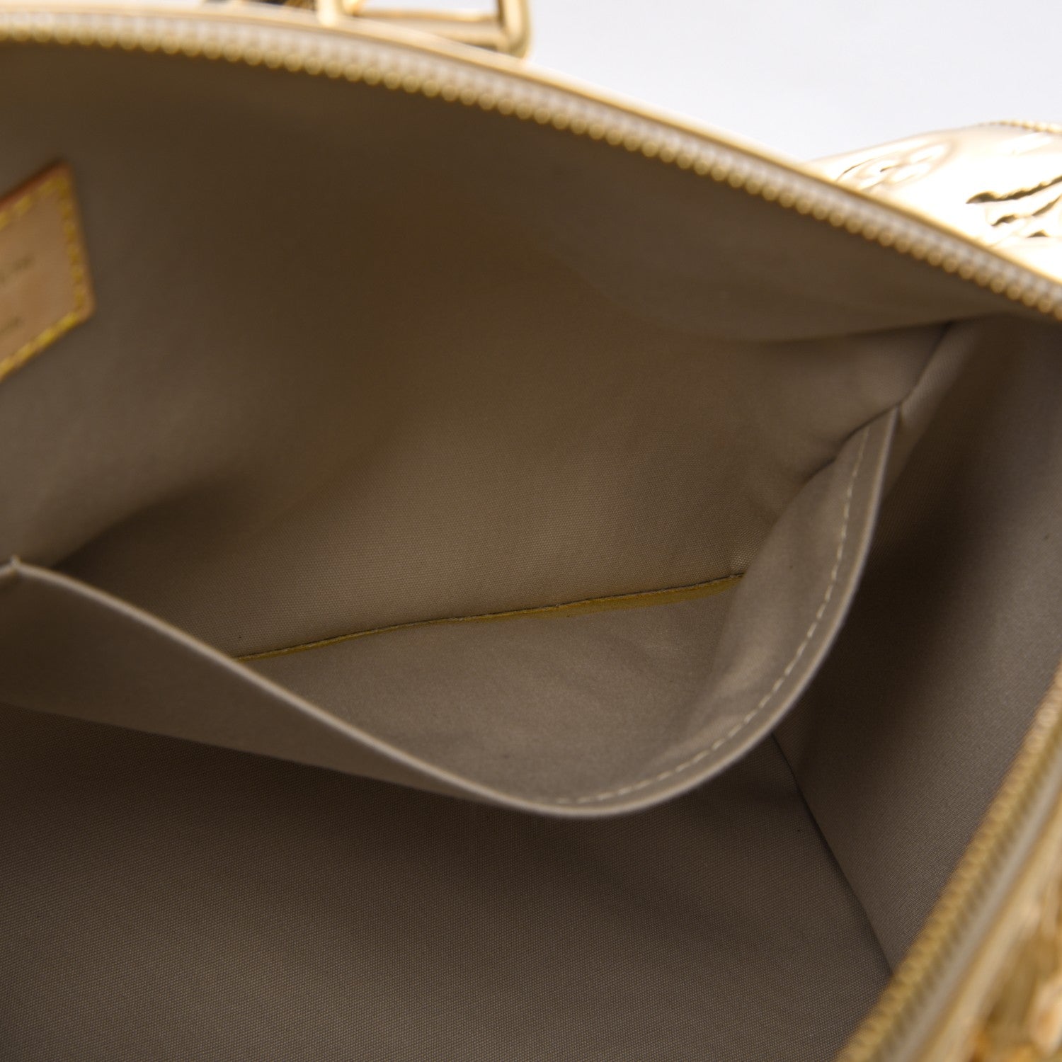 Louis Vuitton Monogram Miroir Speedy 35 Gold 7 of 8