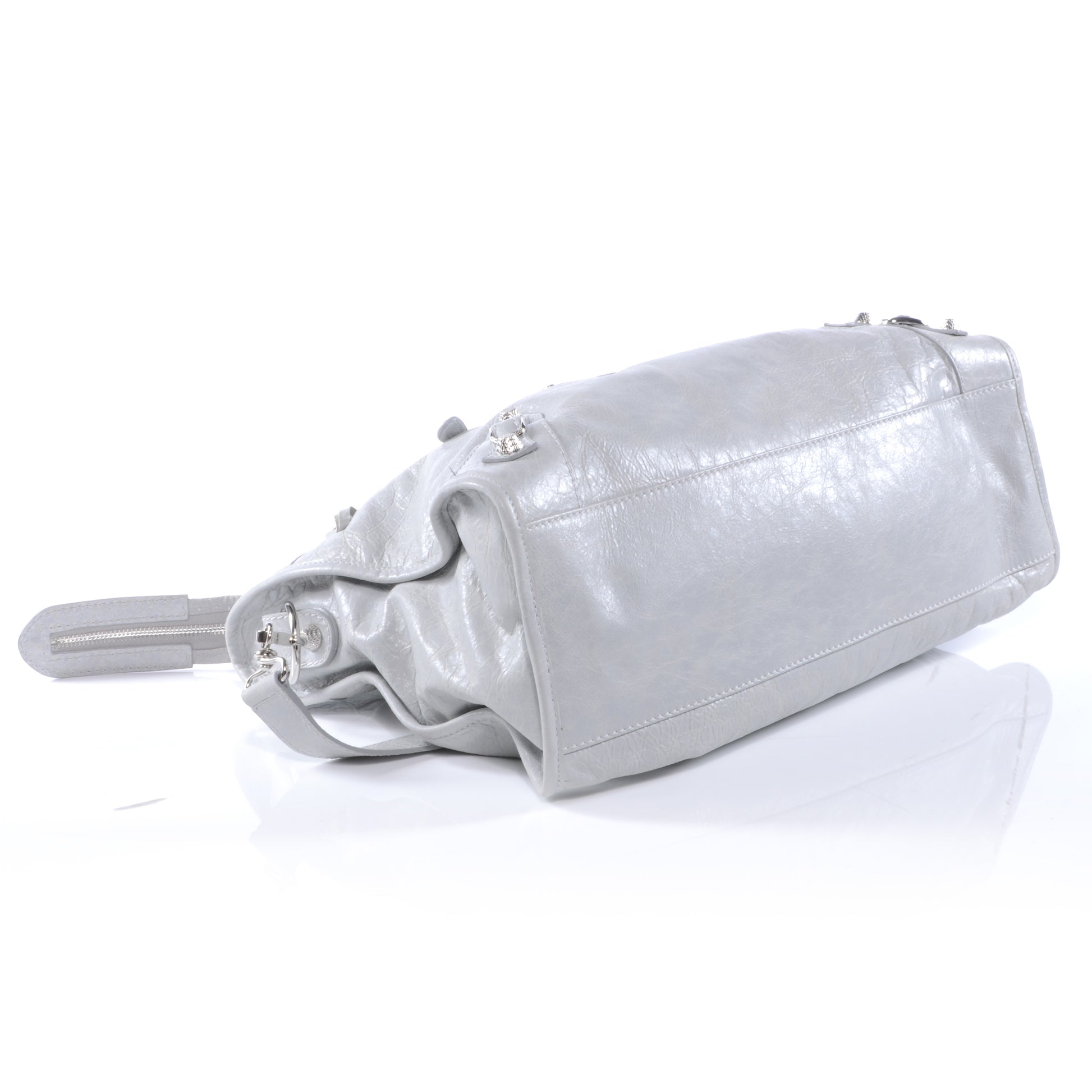 Balenciaga Agneau Giant 12 Silver Hardware City Gris Ciment 4 of 7