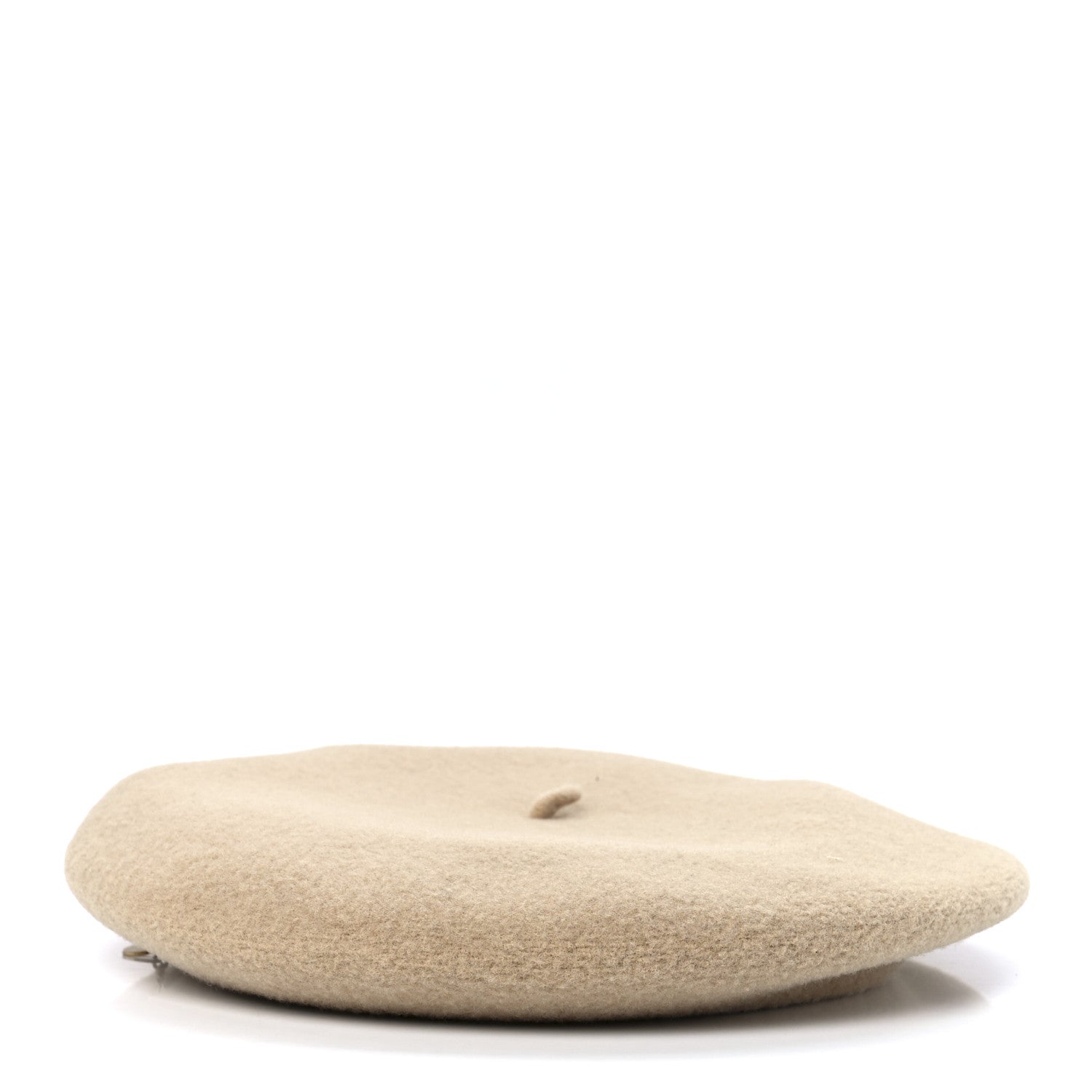 Hermes Merinos Wool Felt Felicity Beret Hat 57 Sable 2 of 10