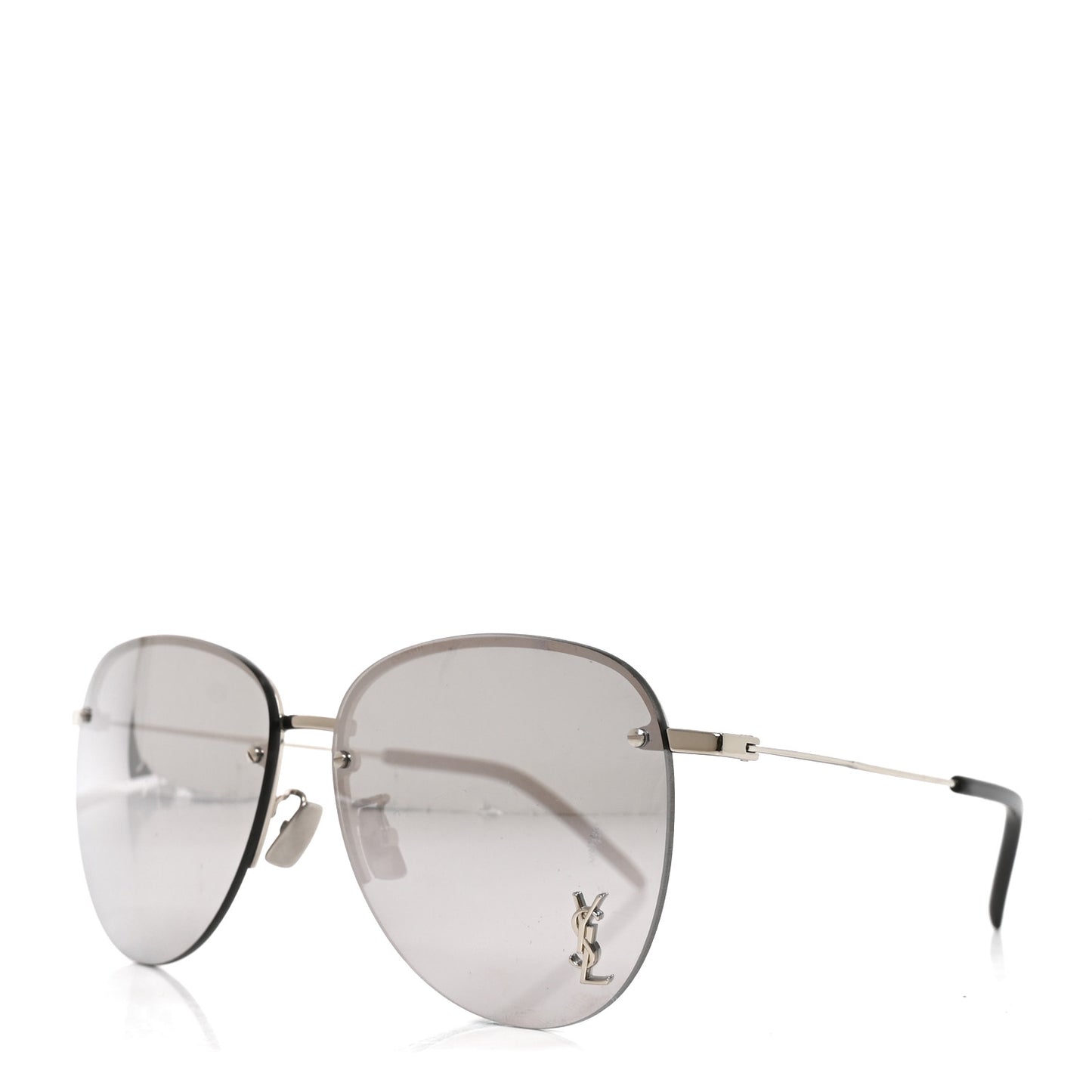 Metal Aviator 61mm SL 328 Sunglasses Black
