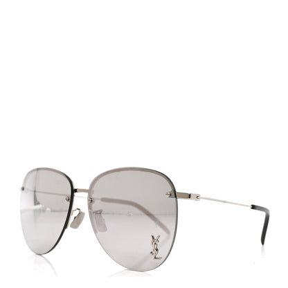 Saint Laurent Metal Aviator 61mm SL 328 Sunglasses Black 1 of 8