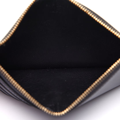 Saint Laurent Calfskin 4 Fragments Zip Pouch Black 5 of 9