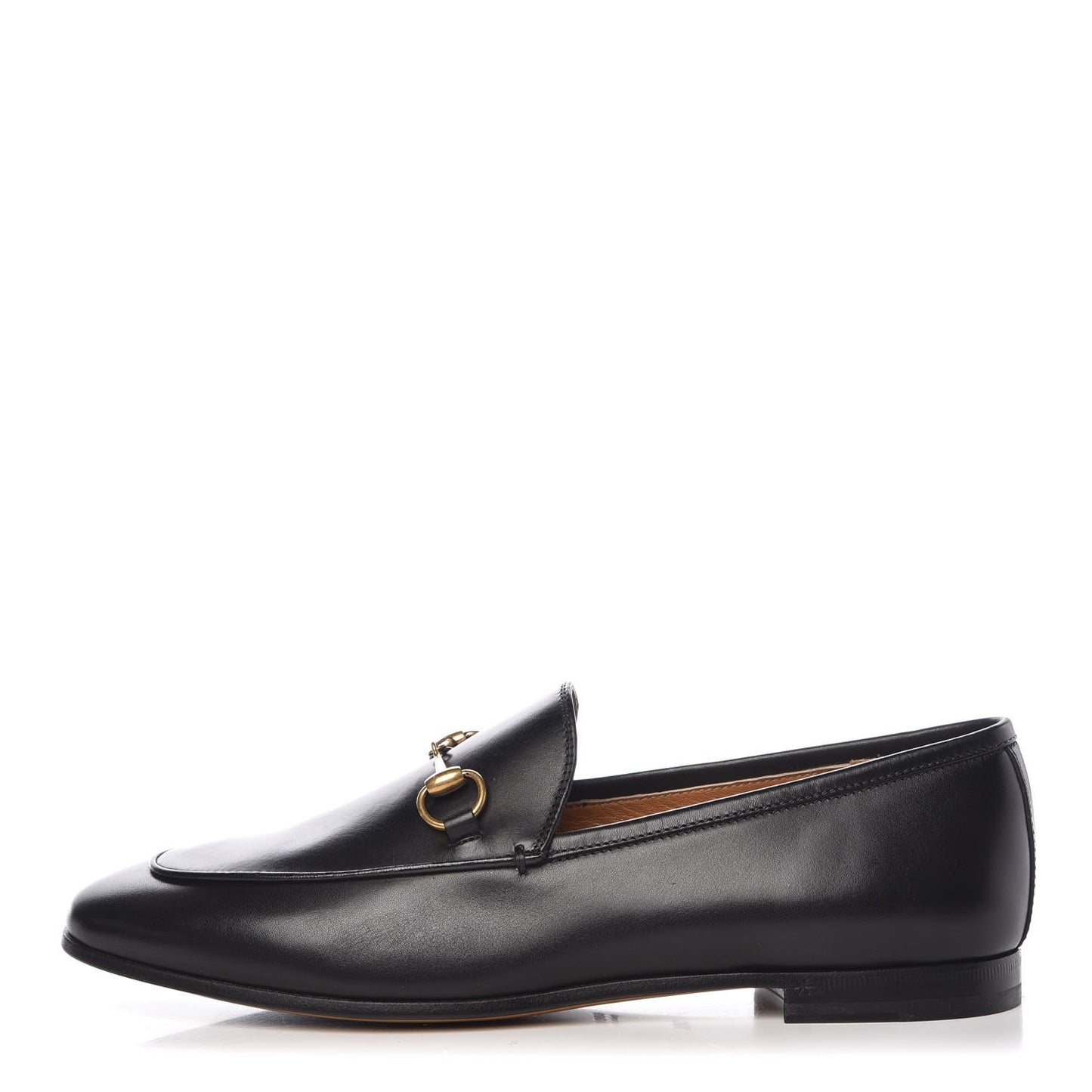 Calfskin Womens Jordaan Loafers 38.5 Black