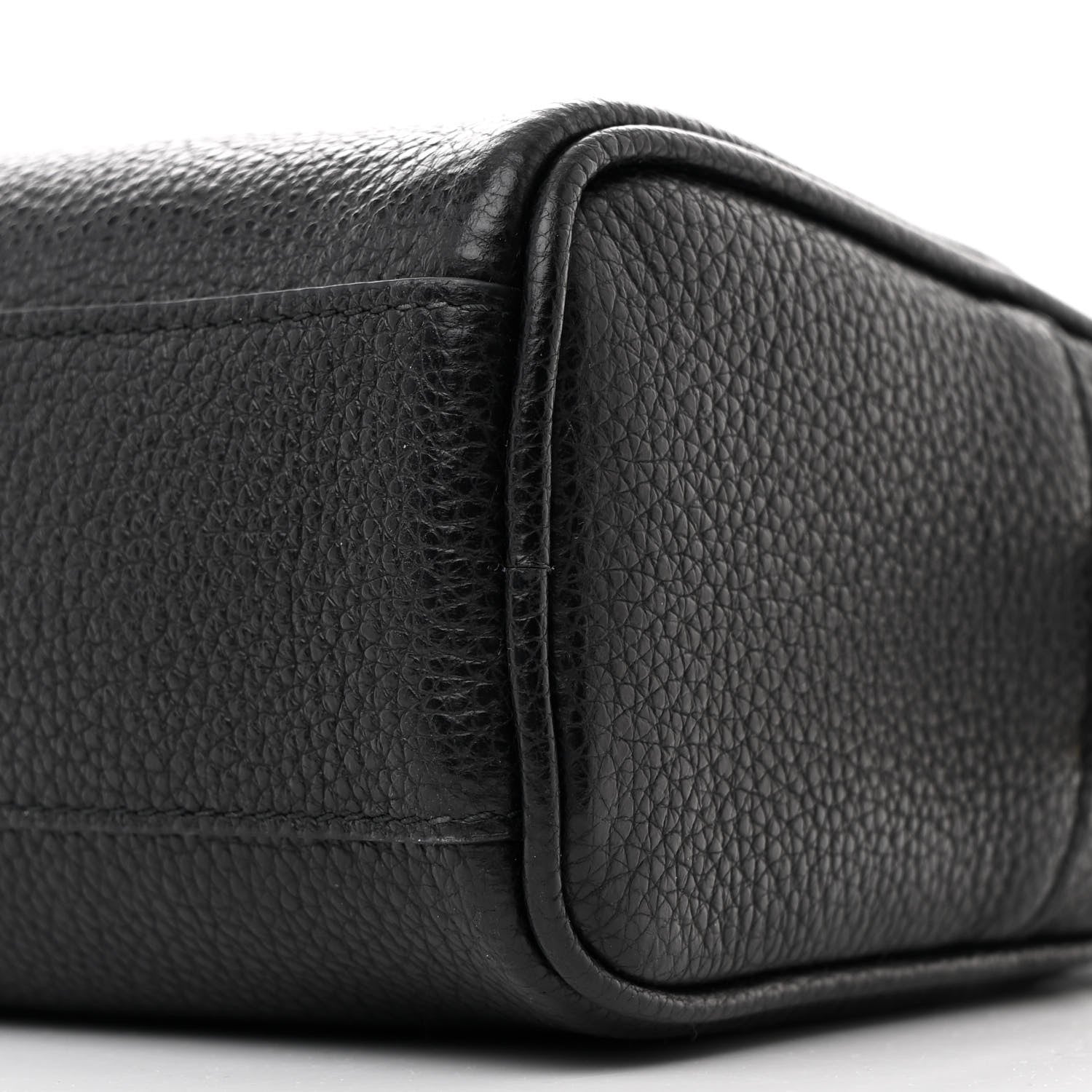 Salvatore Ferragamo Calfskin Travel Camera Crossbody Bag Black 10 of 10