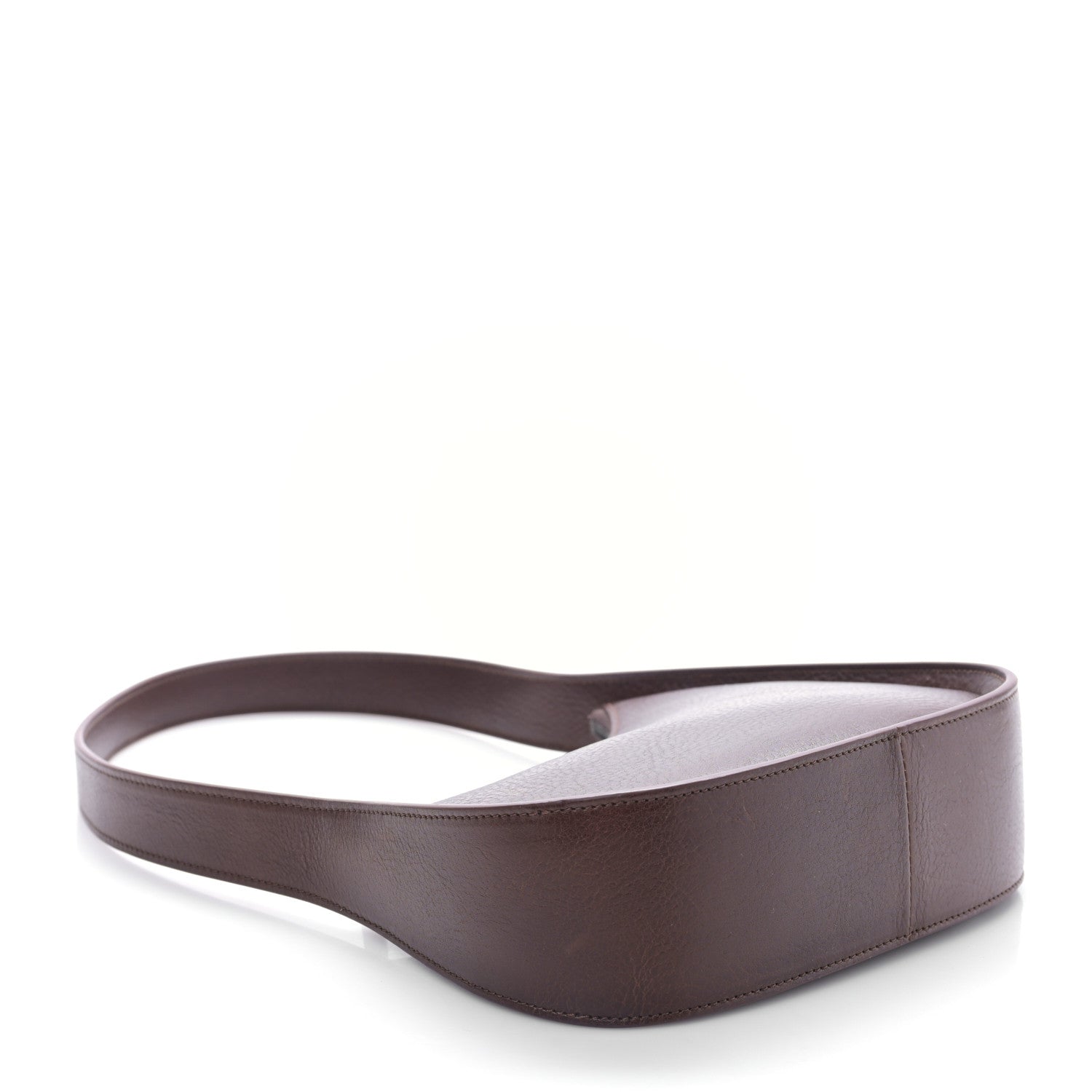 The Row Grained Calfskin Half Moon Shoulder Bag Brown 4 of 9