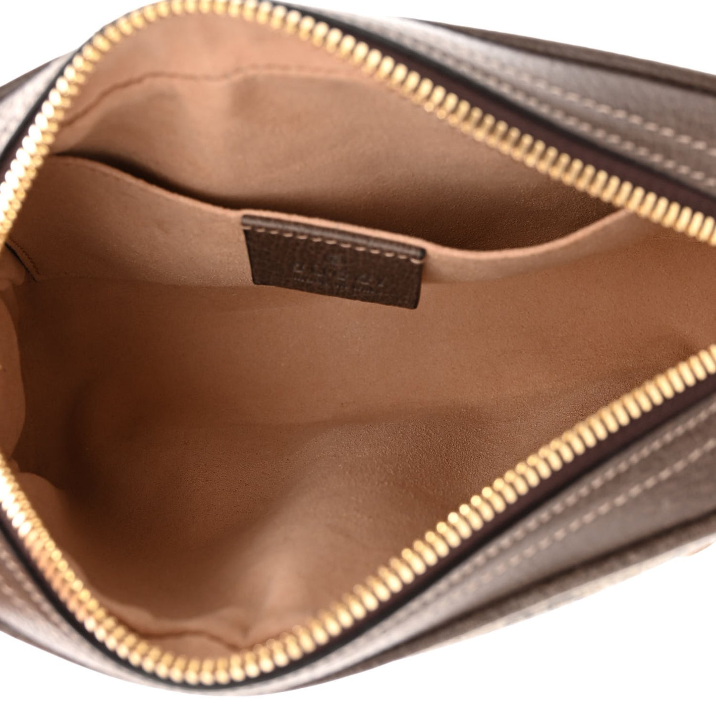 GG Supreme Monogram Web Small Ophidia Belt Bag 95 38 Dark Brown