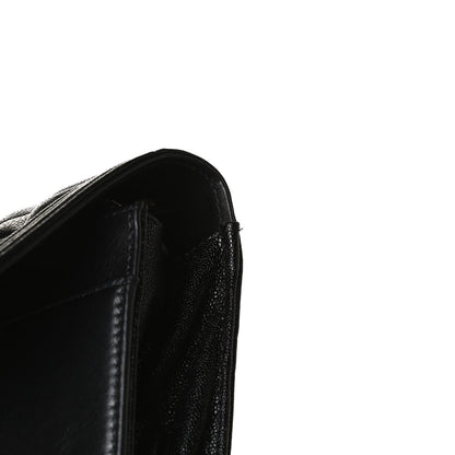 Chanel Caviar Quilted Boy Wallet On Chain WOC Black 19 of 20