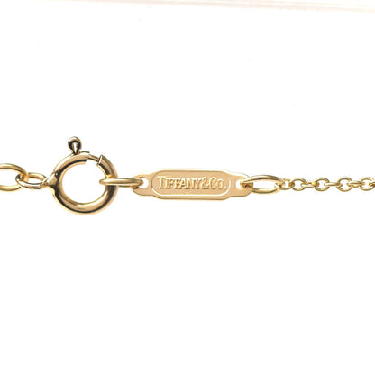 Tiffany 18K Yellow Gold 27mm Elsa Peretti Open Heart Pendant Necklace 6 of 7
