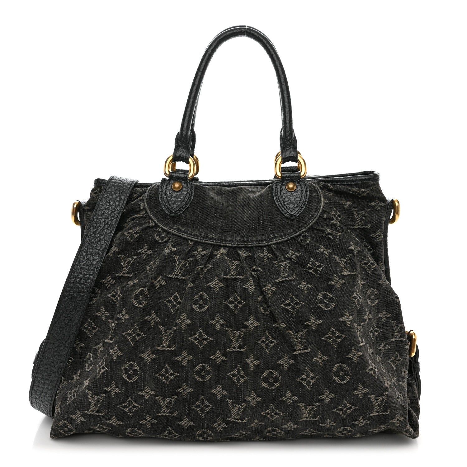 Louis Vuitton Denim Neo Cabby GM Black 1 of 10