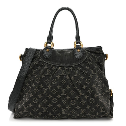 Louis Vuitton Denim Neo Cabby GM Black 1 of 10