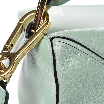 Loewe Calfskin Puzzle Bag Sea Water Green 12 of 17