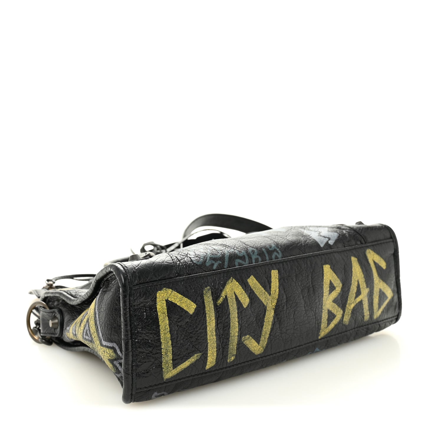 Agneau Graffiti All Over Classic Hardware S City Black Multicolor