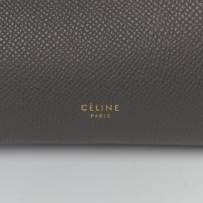 Celine Grained Calfskin Mini Belt Bag Grey 6 of 20