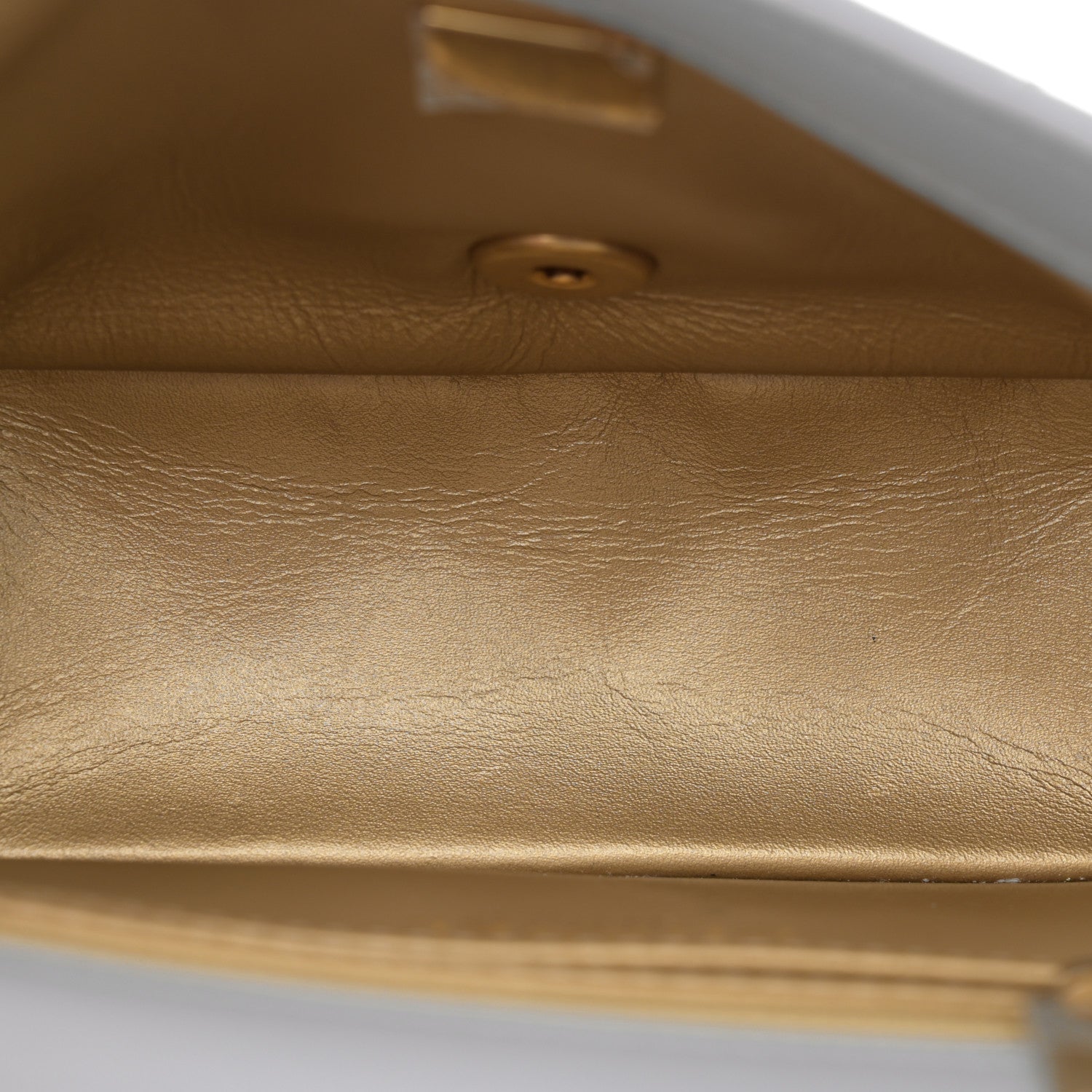Chanel Lambskin Quilted Mini Pearl Crush Flap Light Grey 5 of 11