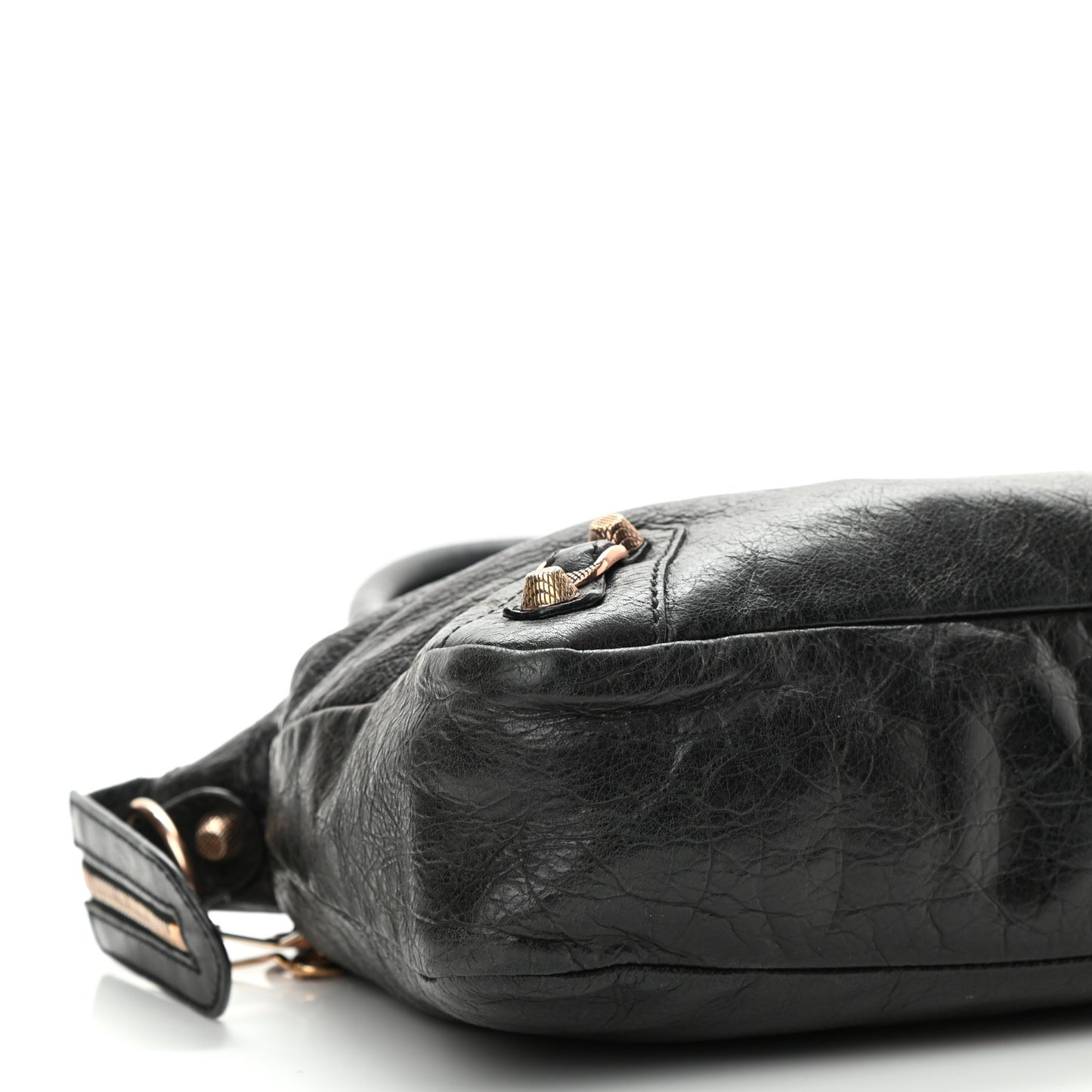 Agneau Giant 12 Gold Hardware Town Black