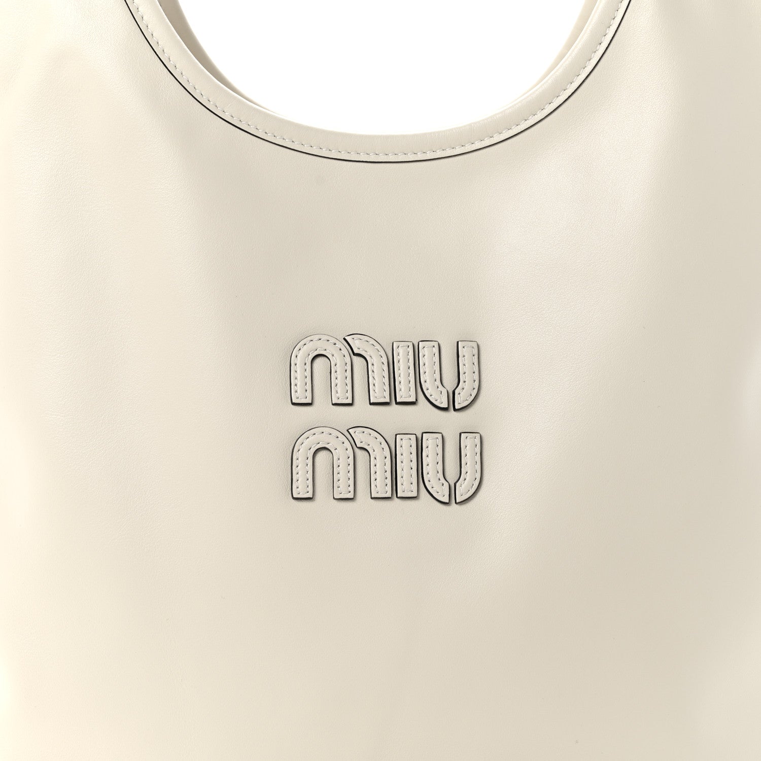 Miu Miu Nappa Ivy Bag Talco 7 of 10