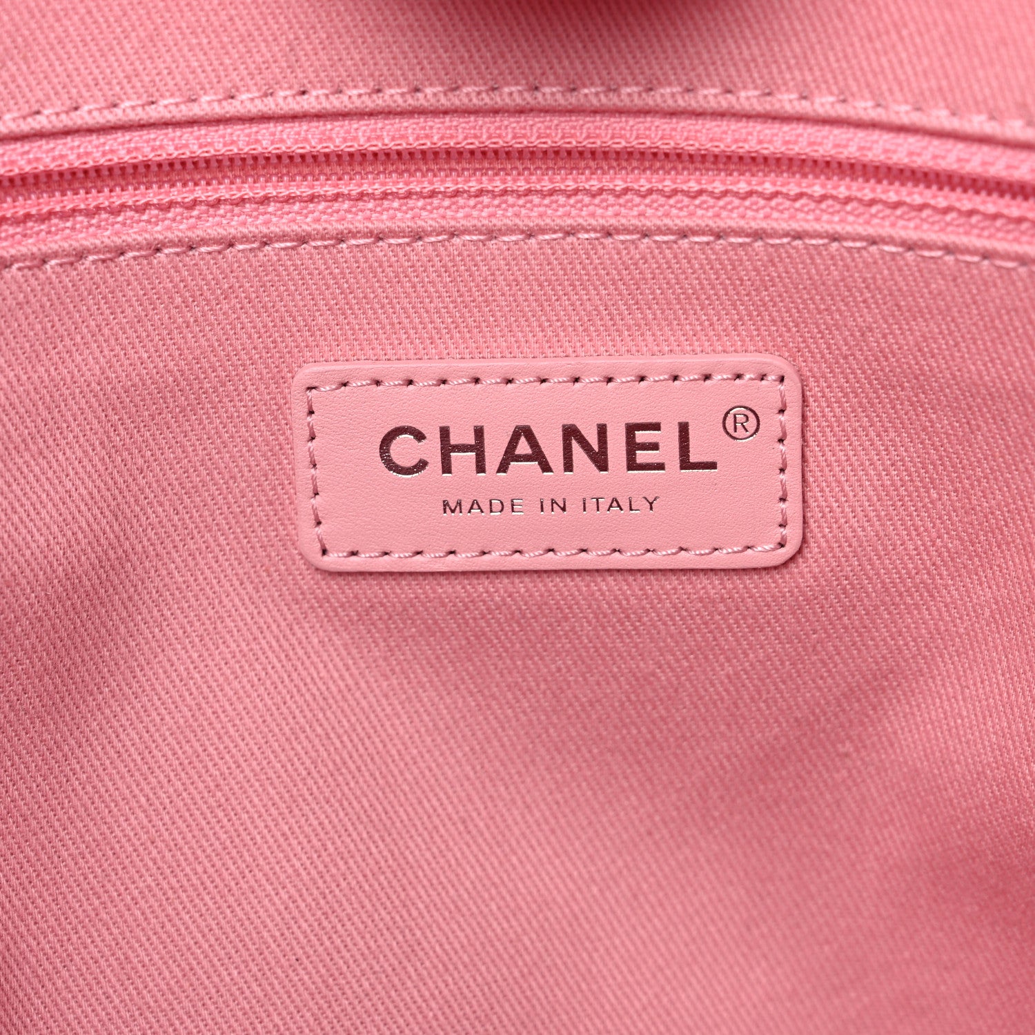 Chanel Mixed Fibers Small Deauville Tote Pink 7 of 13