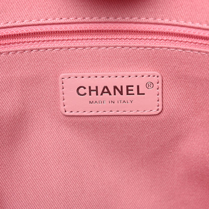 Chanel Mixed Fibers Small Deauville Tote Pink 7 of 13