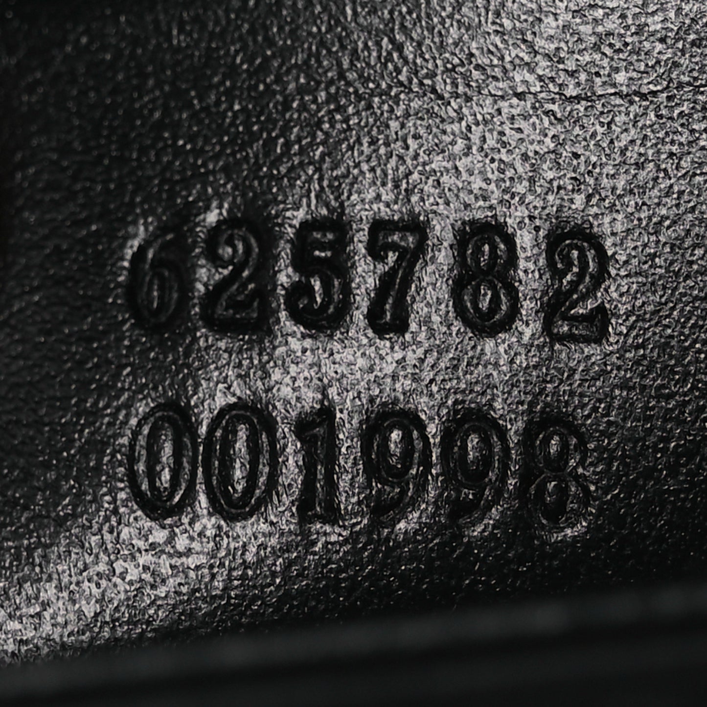 Calfskin GG Tennis Embossed Messenger Bag Black