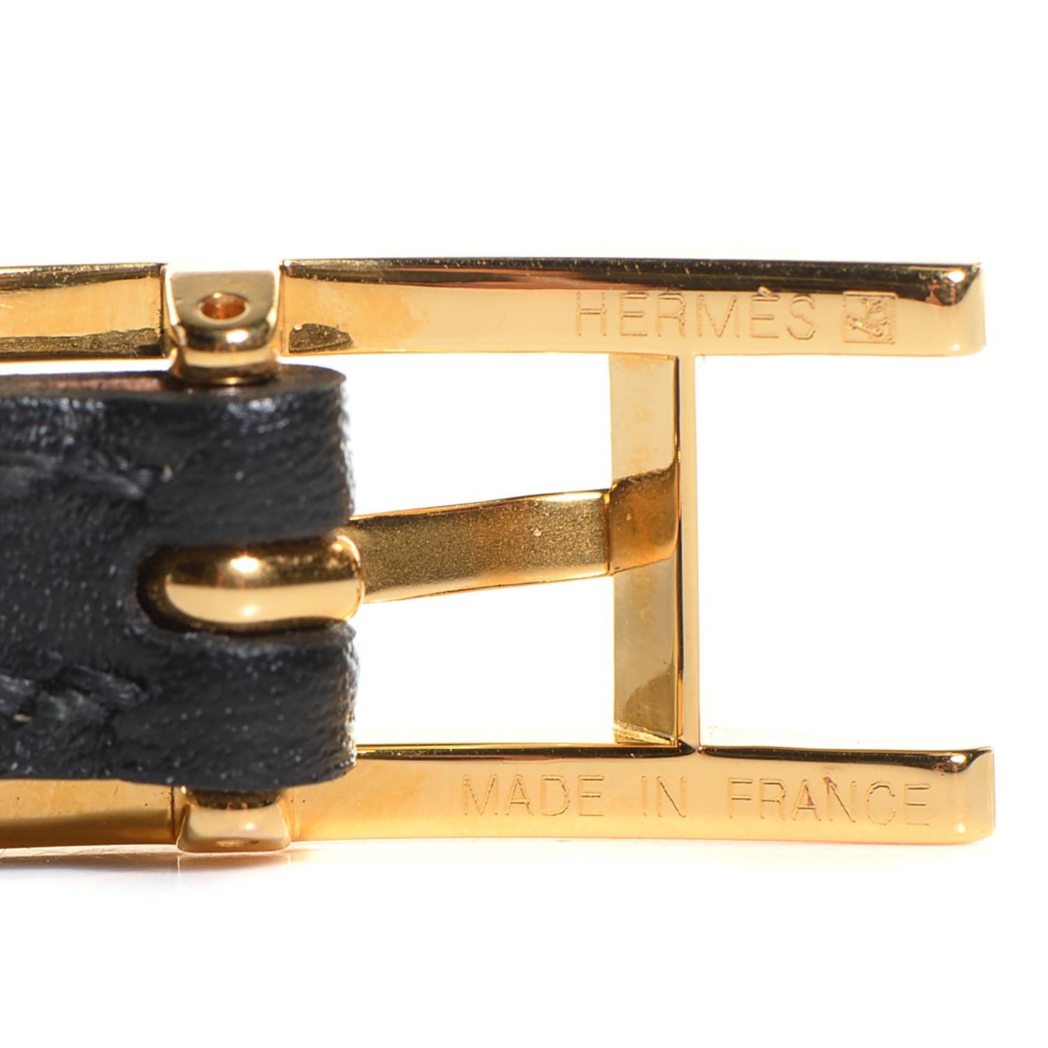 Hermes Chamonix Hapi 3 GM Triple Tour Wrap Bracelet Black 6 of 6