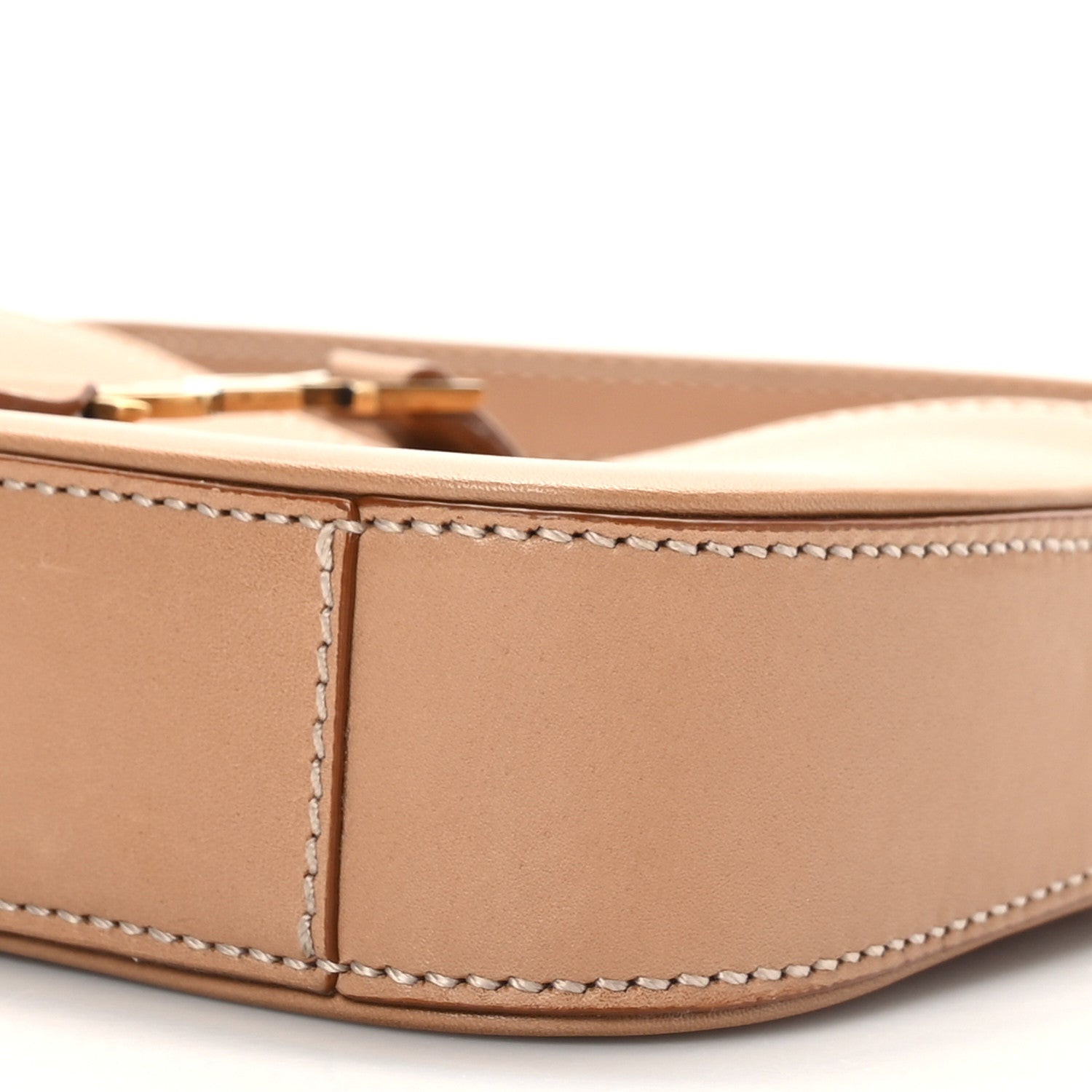 Saint Laurent Vegetable Le 5 A 7 Mini Hobo Vintage Brown 7 of 9