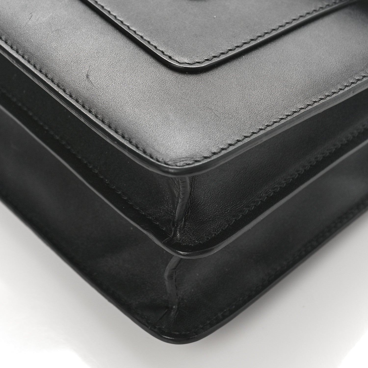 Bulgari Calfskin Serpenti Forever Crossbody Bag Black 8 of 8