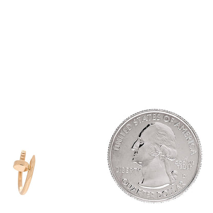 Cartier 18K Yellow Gold Juste Un Clou Single Hoop Earring 2 of 6