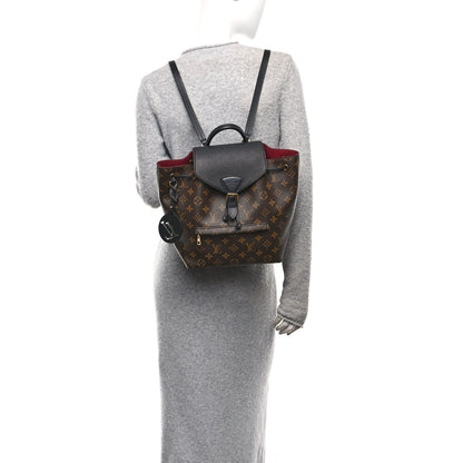 Louis Vuitton Monogram Montsouris PM Black 2 of 9