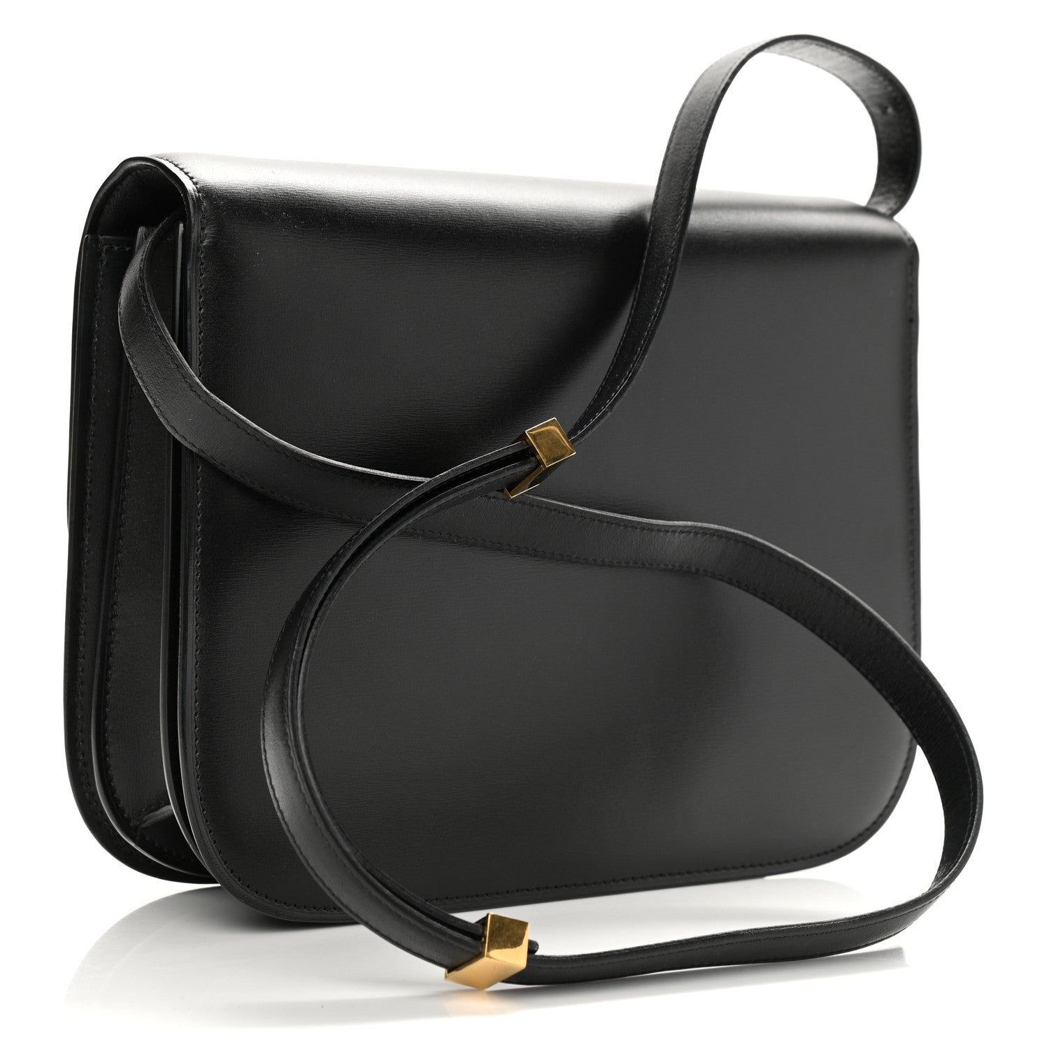 Celine Box Medium Classic Box Flap Bag Black 2 of 10