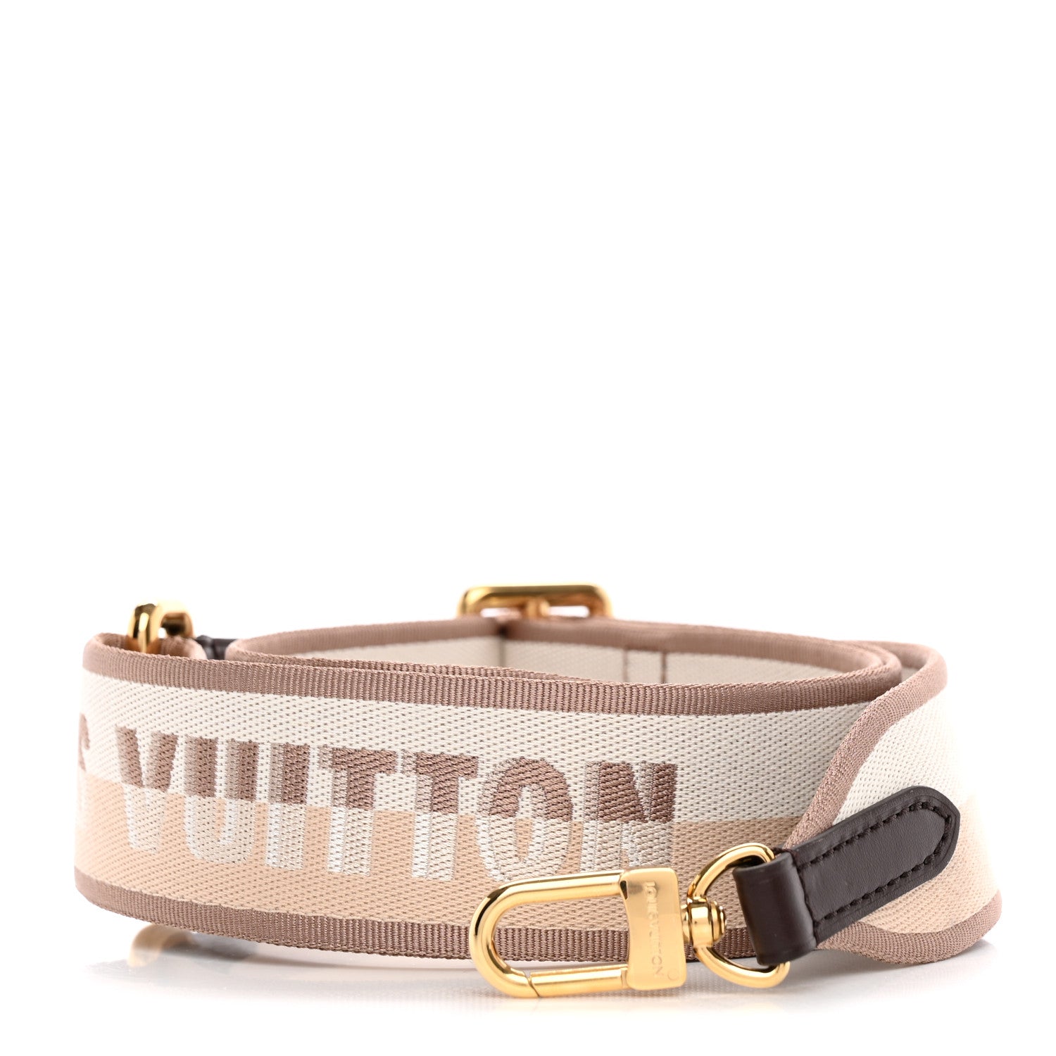 Louis Vuitton Jacquard Speedy Bandouliere 20 Shoulder Strap Beige Brown 1 of 4