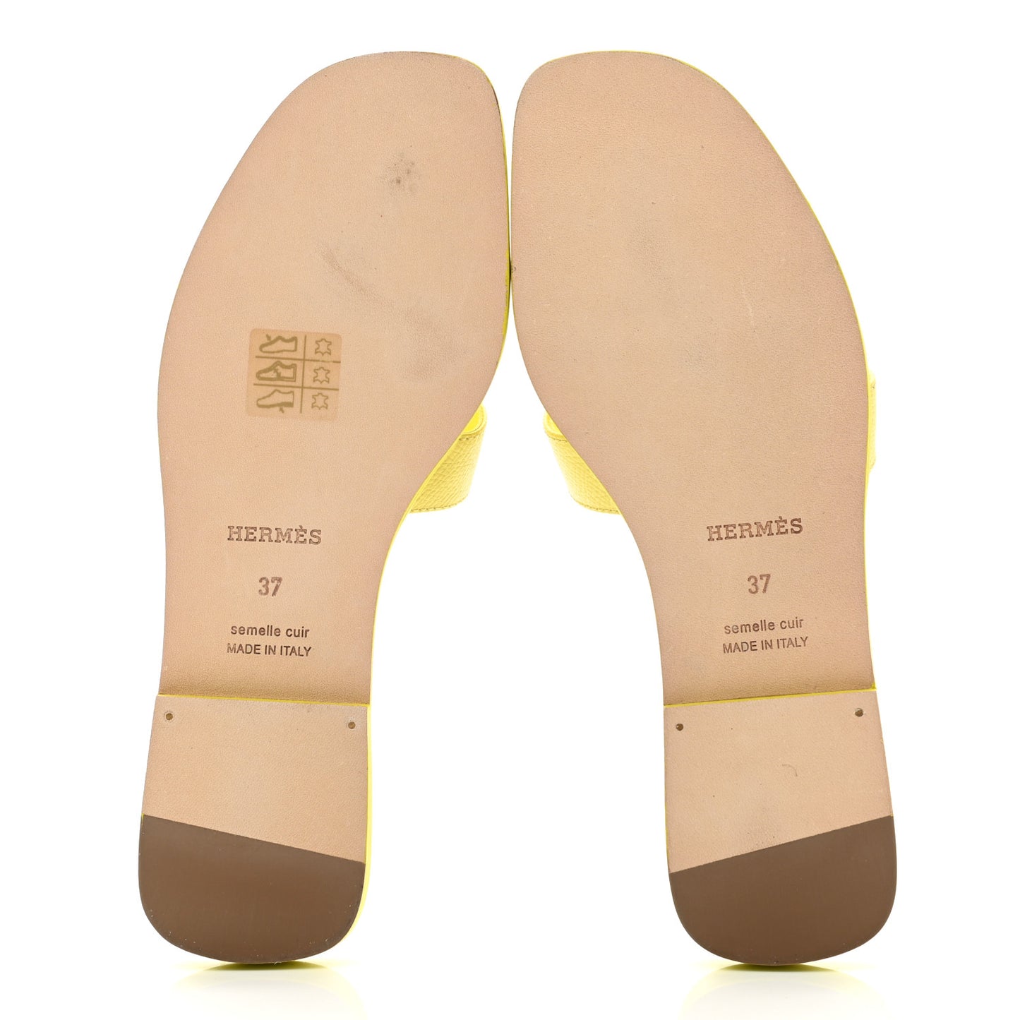 Epsom Oran Sandals 37 Jaune Pollen