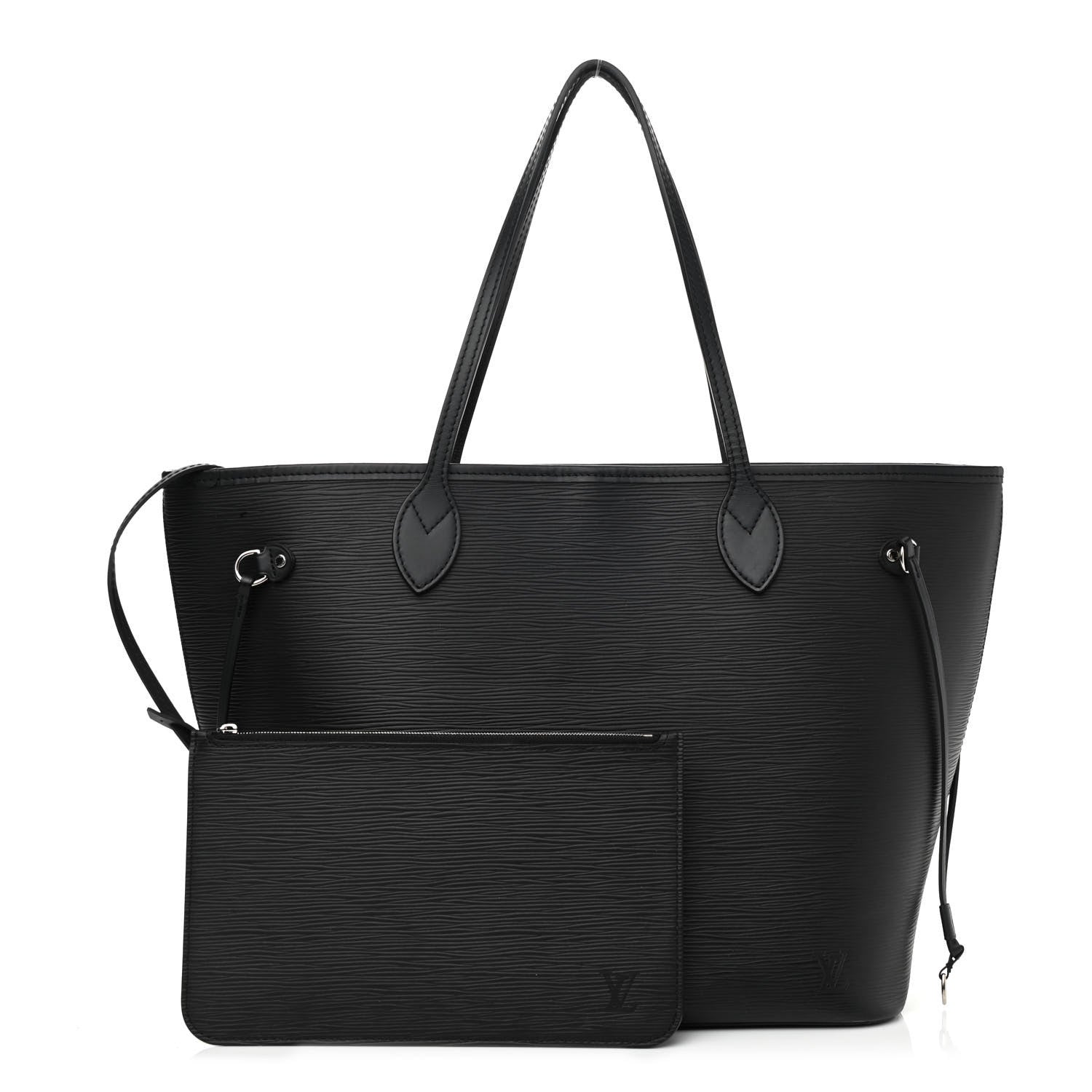 Louis Vuitton Epi Neverfull MM Black 2 of 8