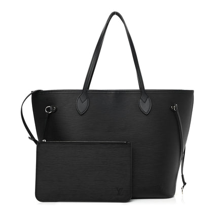 Louis Vuitton Epi Neverfull MM Black 2 of 8