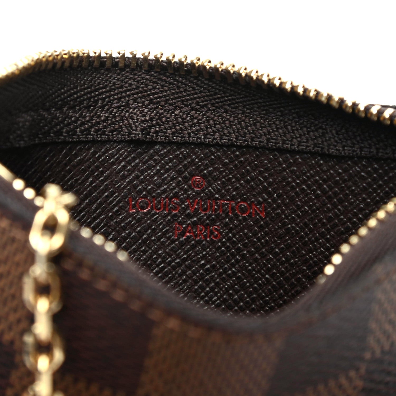 Louis Vuitton Damier Ebene Key Pouch 5 of 6