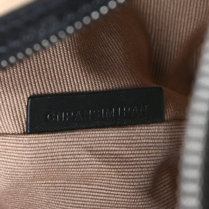Burberry Patent Trim Nova Check Tote Black 7 of 11