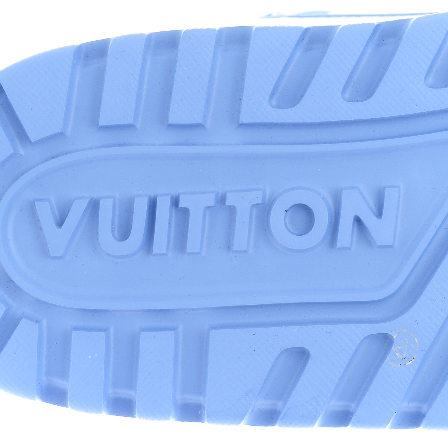 Louis Vuitton Calfskin Womens LV Trainer Maxi Sneakers 38 Bleu Ciel 7 of 12