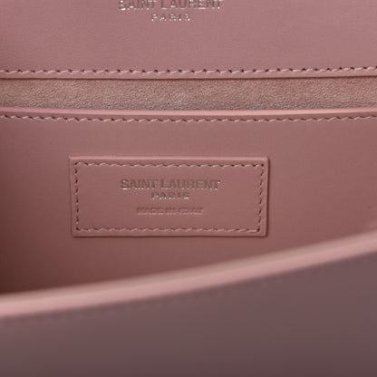 Saint Laurent SAINT LAURENT Smooth Calfskin Medium Classic Monogram Kate Tassel Satchel Pale Pink 8 of 13
