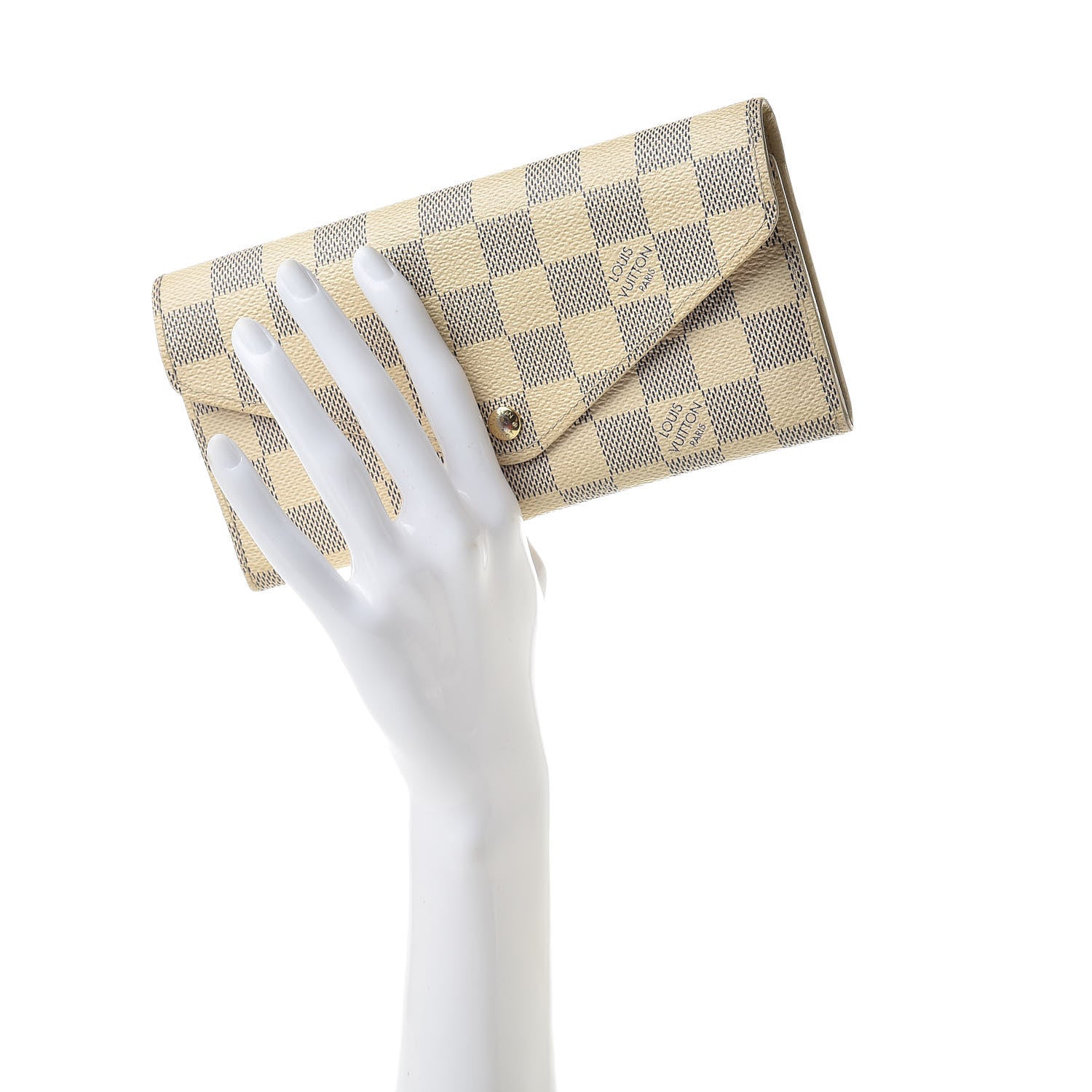 Louis Vuitton Damier Azur Josephine Wallet 2 of 16